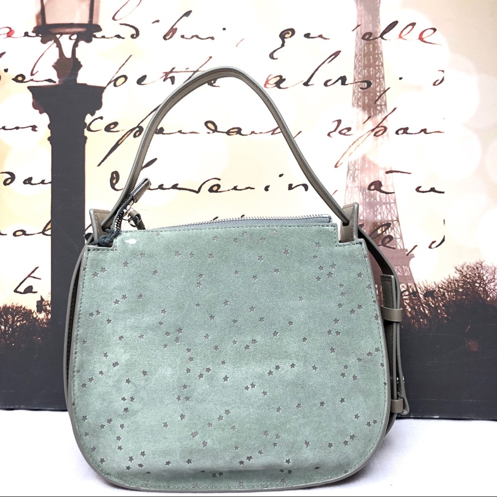 NWOT All Saints Echo Mini Hobo Star Shoulder Bag